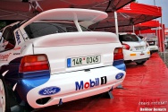 Rallye Český Krumlov: Čtvrtek v areálu výstaviště v Českých Budějovicích